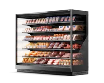 Витрина холодильная Vega SG/DG 070 H210 125 -1...+2 (с боковинами)