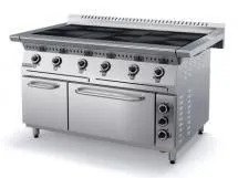 Плита электрическая ПЭ69Ж-01, 6 конфорок 0,12, духовка из нерж. стали, 22,8 кВт, 400 В