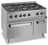 Плита 6 конфорочн.700 СЕР. Apach APRG-117FG