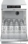 SMEG UG403DMS Стаканомоечная машина, электронное управление серия ECOLINE с фронтальной загрузкой для кассет 400 х 400 мм, встроенный водоумягчитель