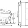Витрина холодильная G110 SM 1,5-2 (ВХСо-1,5 Carboma G110) Превью фото.
