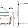 Витрина холодильная GC110 SL 0,94-1 (с боковинами) 0011-9006 Превью фото.