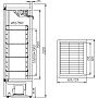 Шкаф холодильный Carboma V560С (стекло) Превью фото.