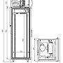 Низкотемпературный шкаф DB105-S Превью фото.