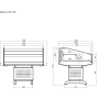 Холодильная витрина Stella H120 125 Превью фото.
