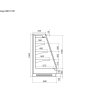 Витрина холодильная Vega 090 H160 250 -1...+2 (без боковин) Превью фото.