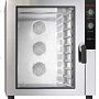 Конвекционная печь с пароувлажнением INOXTREND GUA-610EB 01 RH, механическая панель управления Превью фото.