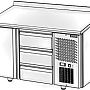 Холодильный стол Polair TM2GN-03-G Превью фото.