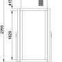 Камера холодильная КХН-1,28 (1820х680х2395) Minicella MM 2 двери Превью фото.