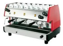 Кофемашина полуавтомат La Pavoni BART3M, цвет красный